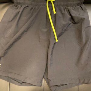 Large Underarmour running shorts